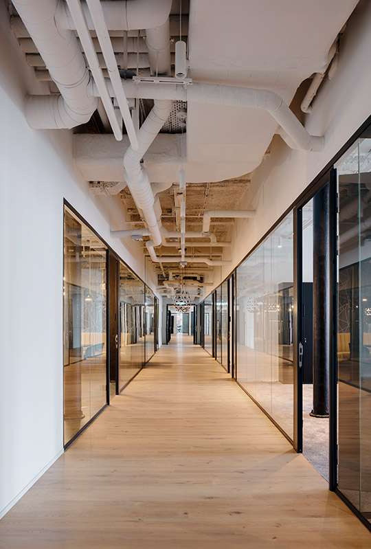 Projekte, Office, Hamburger, Kaufmannshaus-Flur